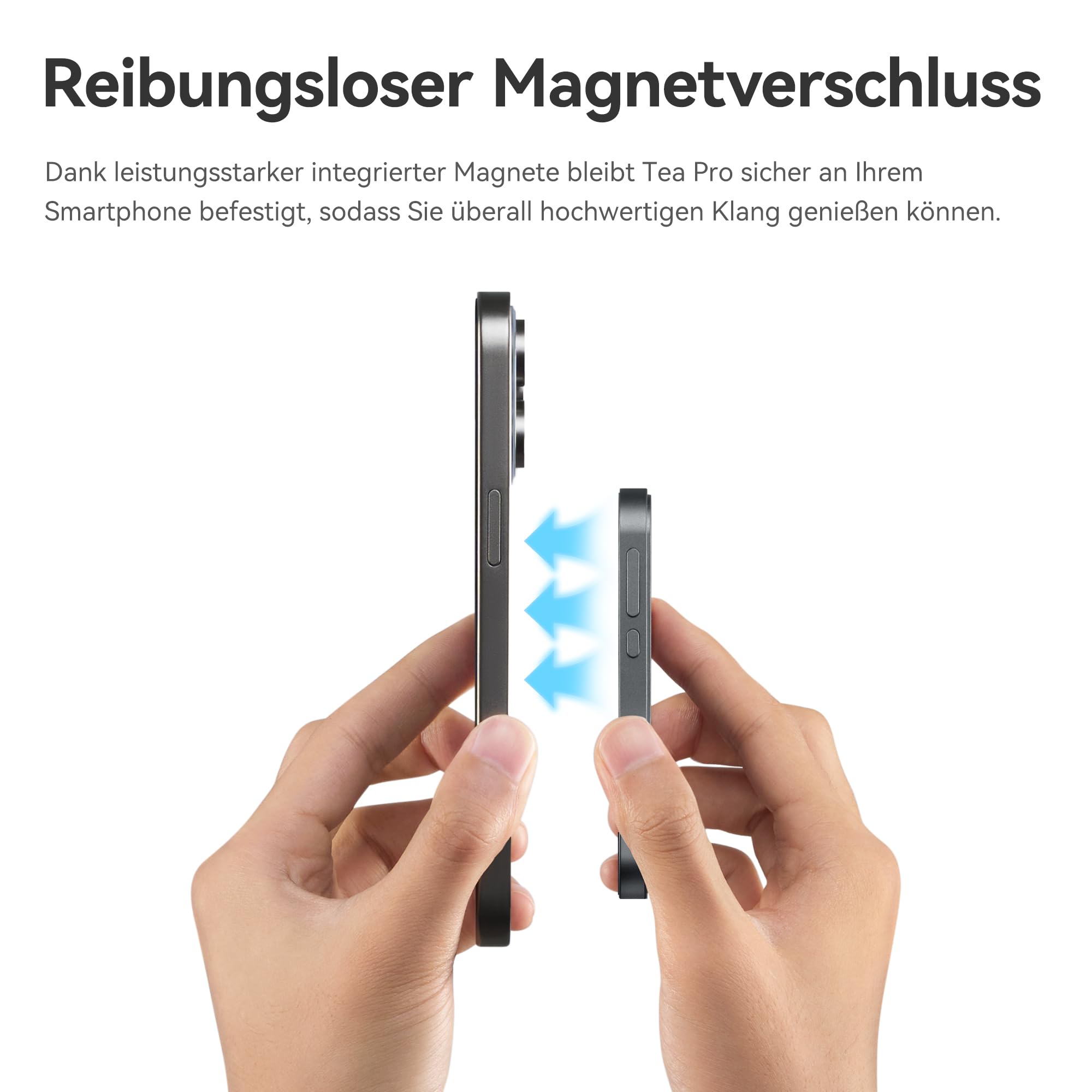 Khadas Tea Pro DAC Kopfhörerverstärker – Tragbarer Bluetooth Kopfhöreramp, Hi-Res Verstärker MagSafe DAC Amp, 0,95" Display, ES9039Q2M, 2100 mAh, USB-C auf 3,5/4,4 mm, PCM 768 kHz/32 Bit, DSD512 Audio