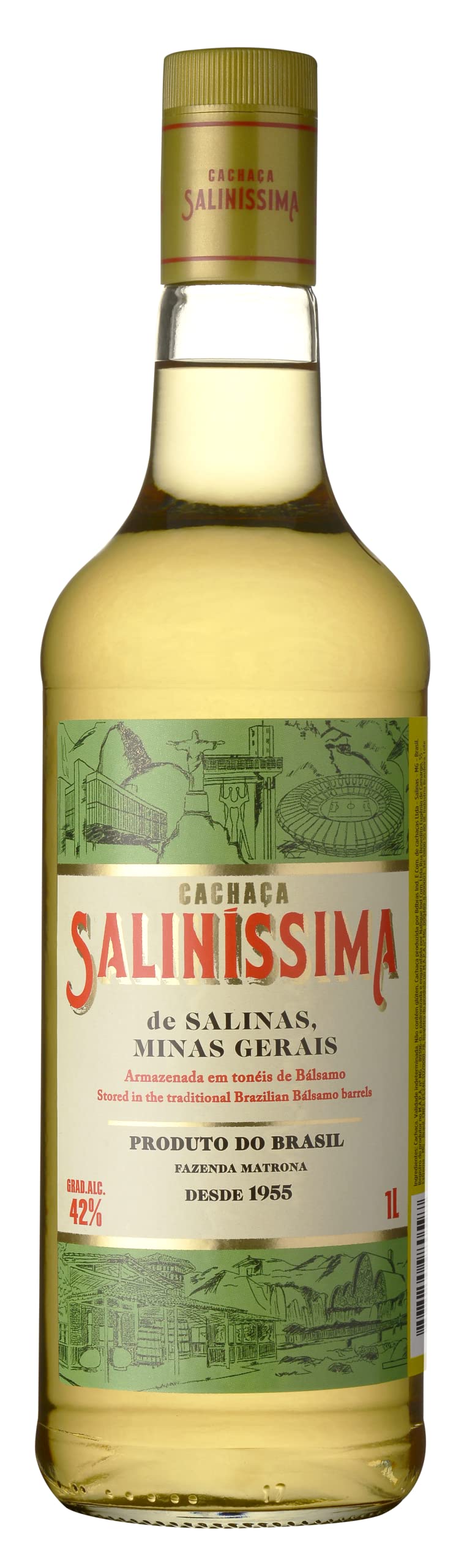 Salinissíma Ouro Cachaça Literflasche
