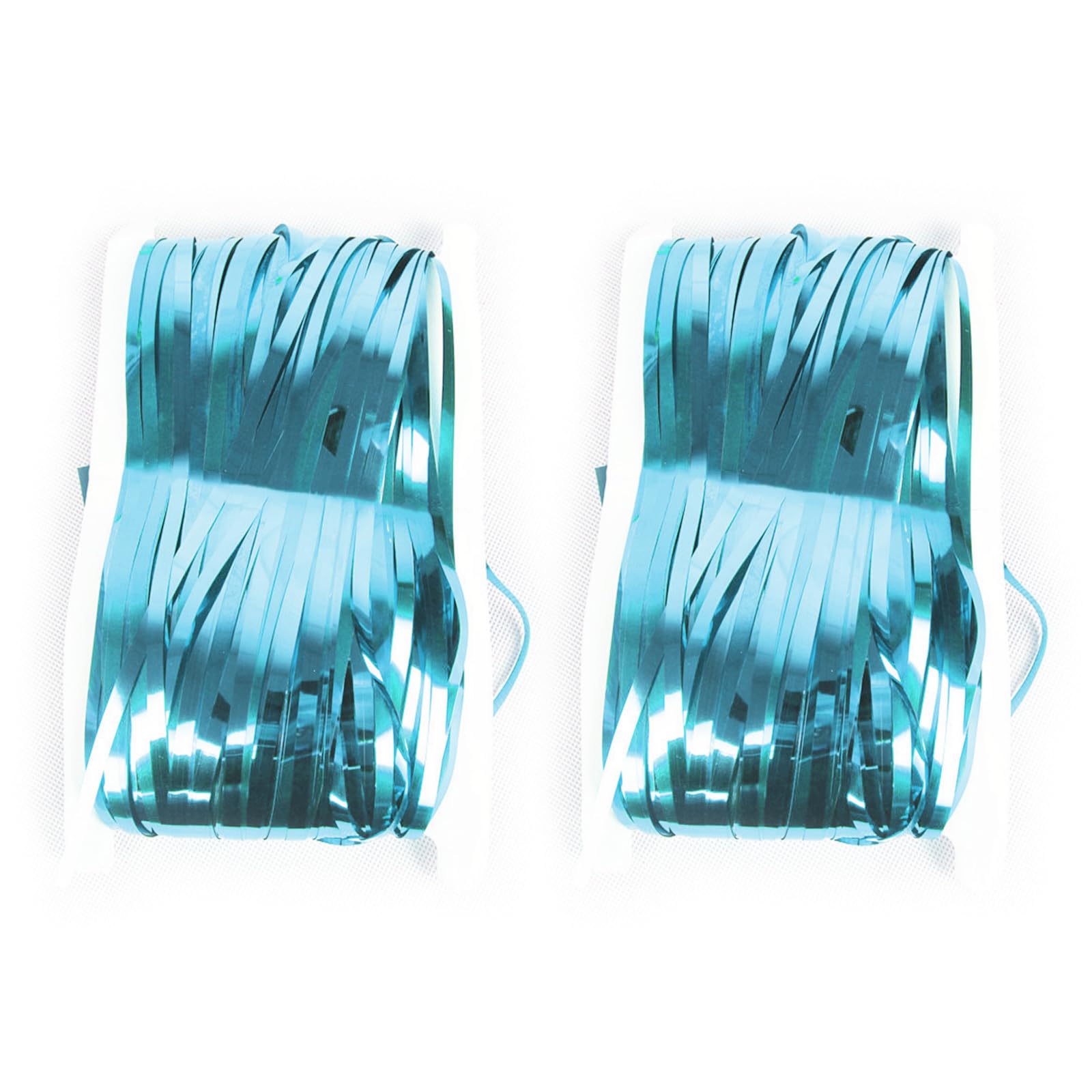 Hsioluted 2Pcs Sparkling Tinsel Foil Fringes Curtain 3.28x6.56ft for Birthday Wedding Baby Showers Party Decoration Photography Party Decoration