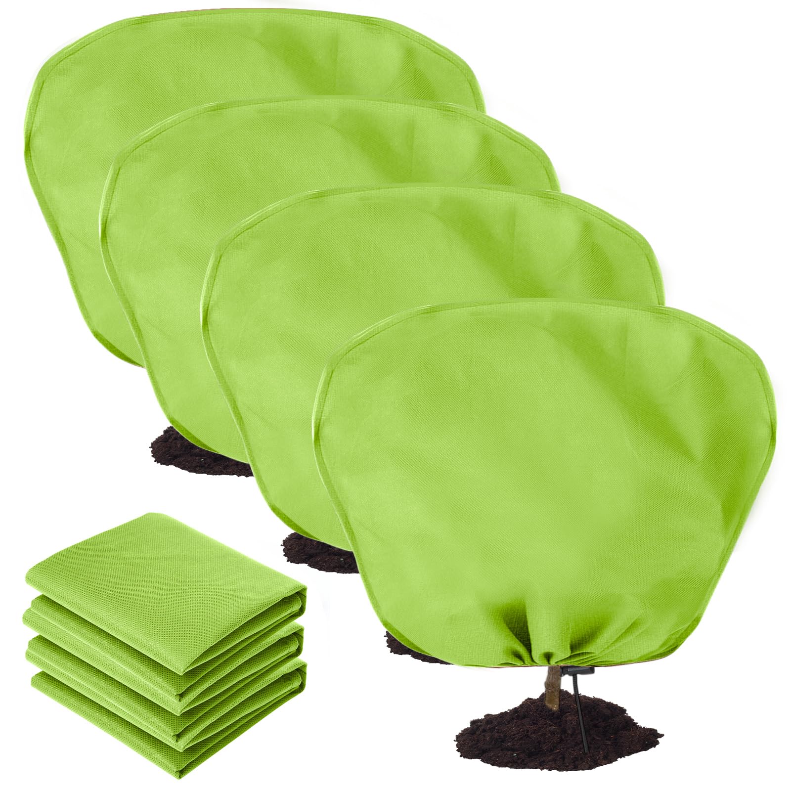 Amazon.com : Wesnoy 4 Pcs Plant Covers Freeze Protection,63 x 70.9