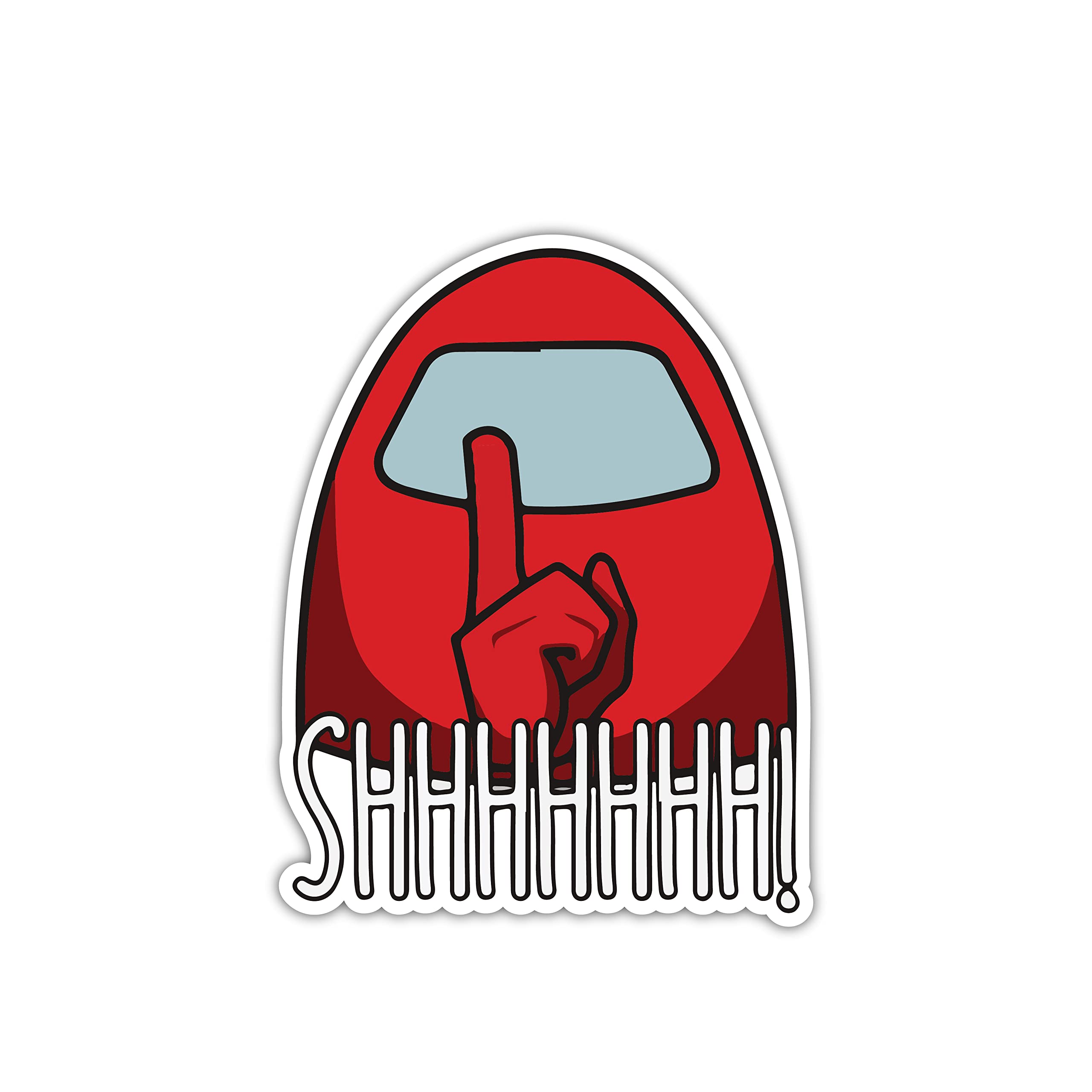ISEE 360® Shhhh Among Us Vinyl Decal Printed Coding Programming Developer Sticker for Laptop Bottle Cars Bikes Multicoloured (5.5 x 7 cms) (B09MN58JSD) Amazon Price History, Amazon Price Tracker