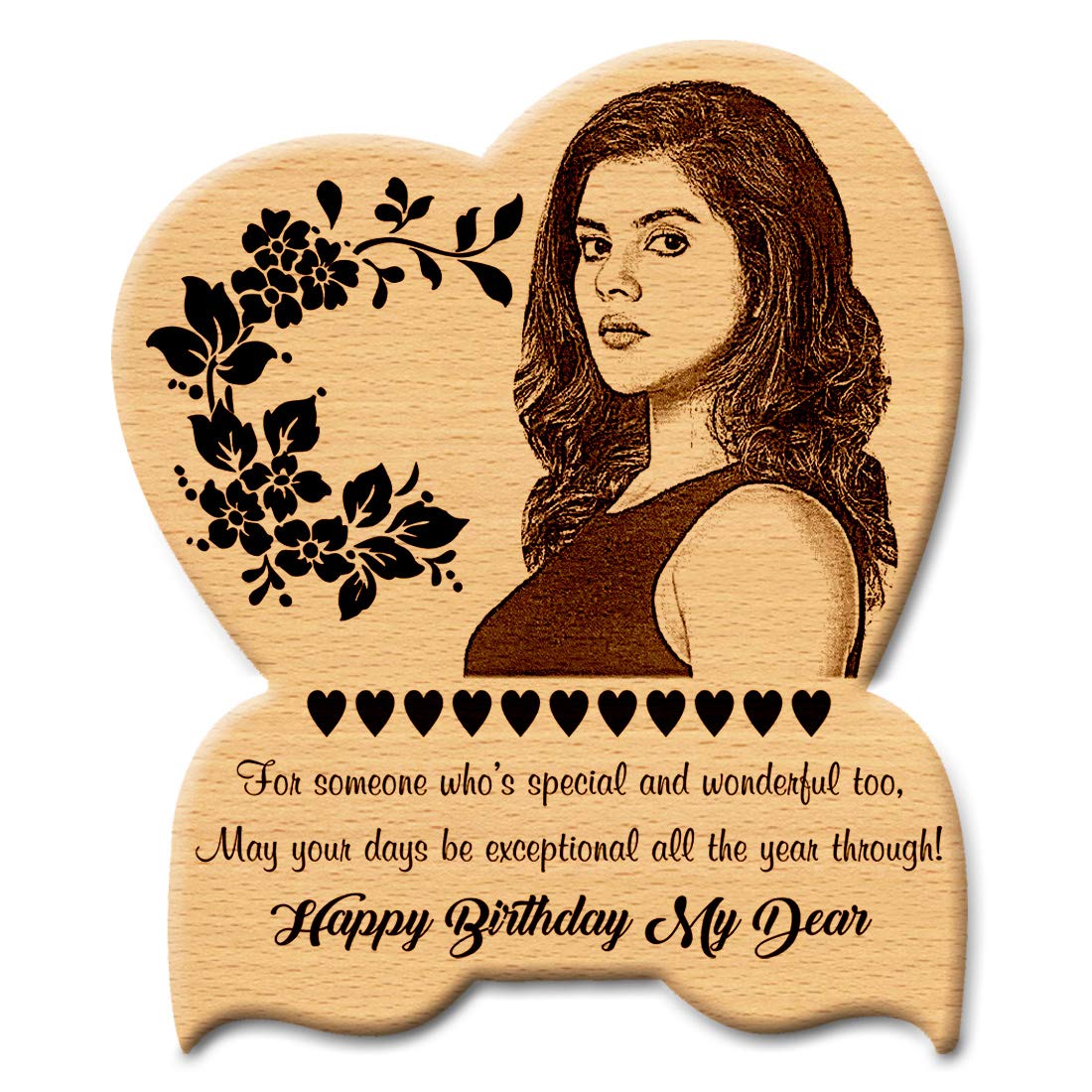 See full amazon price history chart for GFTBX Happy Birthday Personalized Engraved Heart Shape Wooden Photo Plaque Gifts For Women (8 X 5 Inches, Brown)(Tabletop) GFTBX Happy Birthday Personalized Engraved Heart Shape Wooden Photo Plaque Gifts For Women (8 X 5 Inches, Brown)(Tabletop) (B085416KFB) Amazon Price History, Amazon Price Tracker