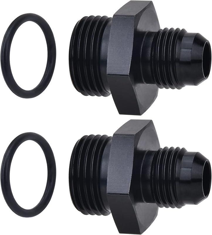 Adaptador de conexão 6AN flare para AN8 ORB macho EVIL ENERGY – 2 unidades