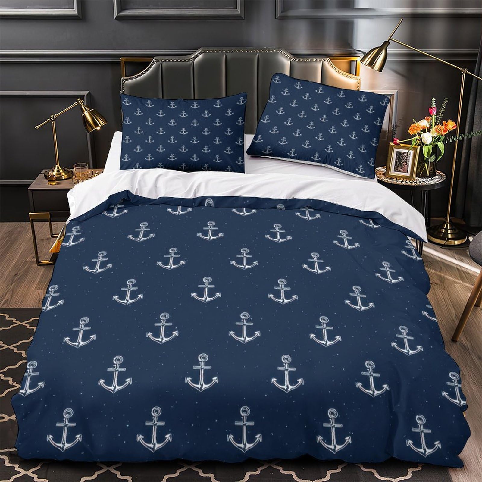 Housse de couette cheval mythique 3D Super King 260x220 parure de lit microfibre