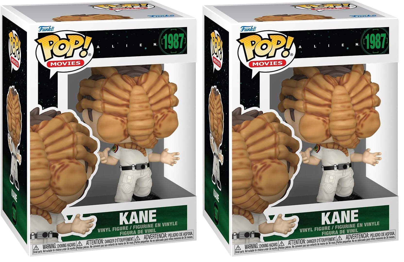 Funko Pop! Movies: Alien - Thomas Kane - 1 in 6 Chance of Receiving The Rare Chase Variant - Styles Vary - Figura de Vinilo Coleccionable - Idea de Regalo - Mercancía Oficial (Paquete de 2)