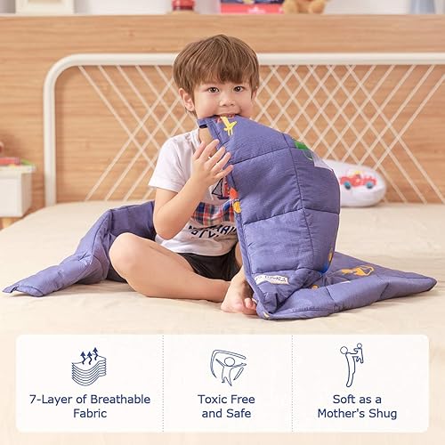 Miniatura 4 de Sivio - Manta infantil con peso para un mejor sueño