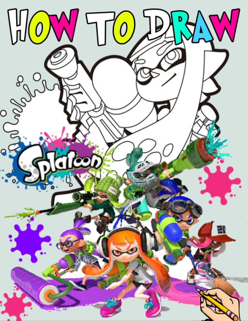 Buy How To Draw Splatoon draw characters step by step Online at