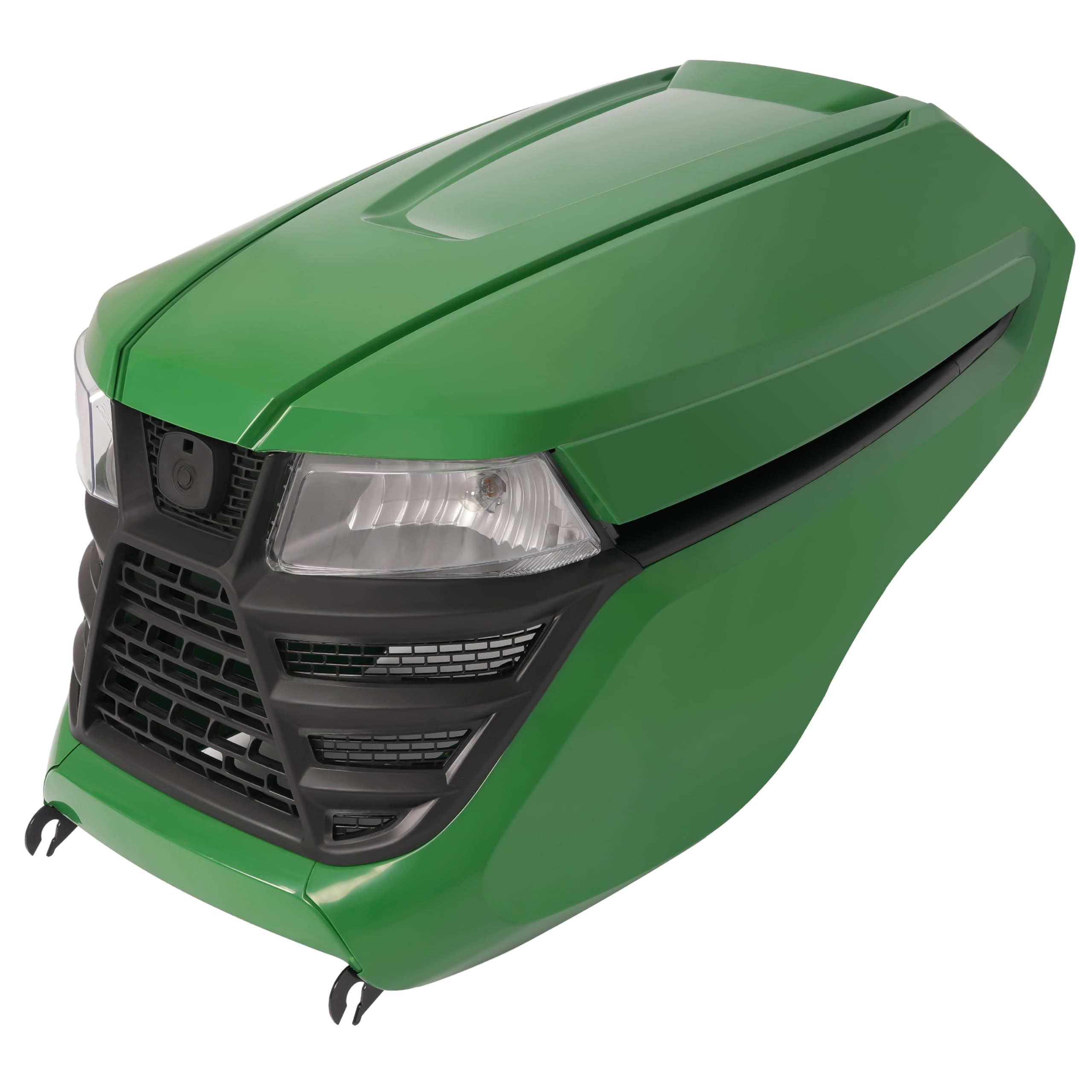 az.様 HECASA Green and Black Plastic (ABS) Tractor Hood Kit with