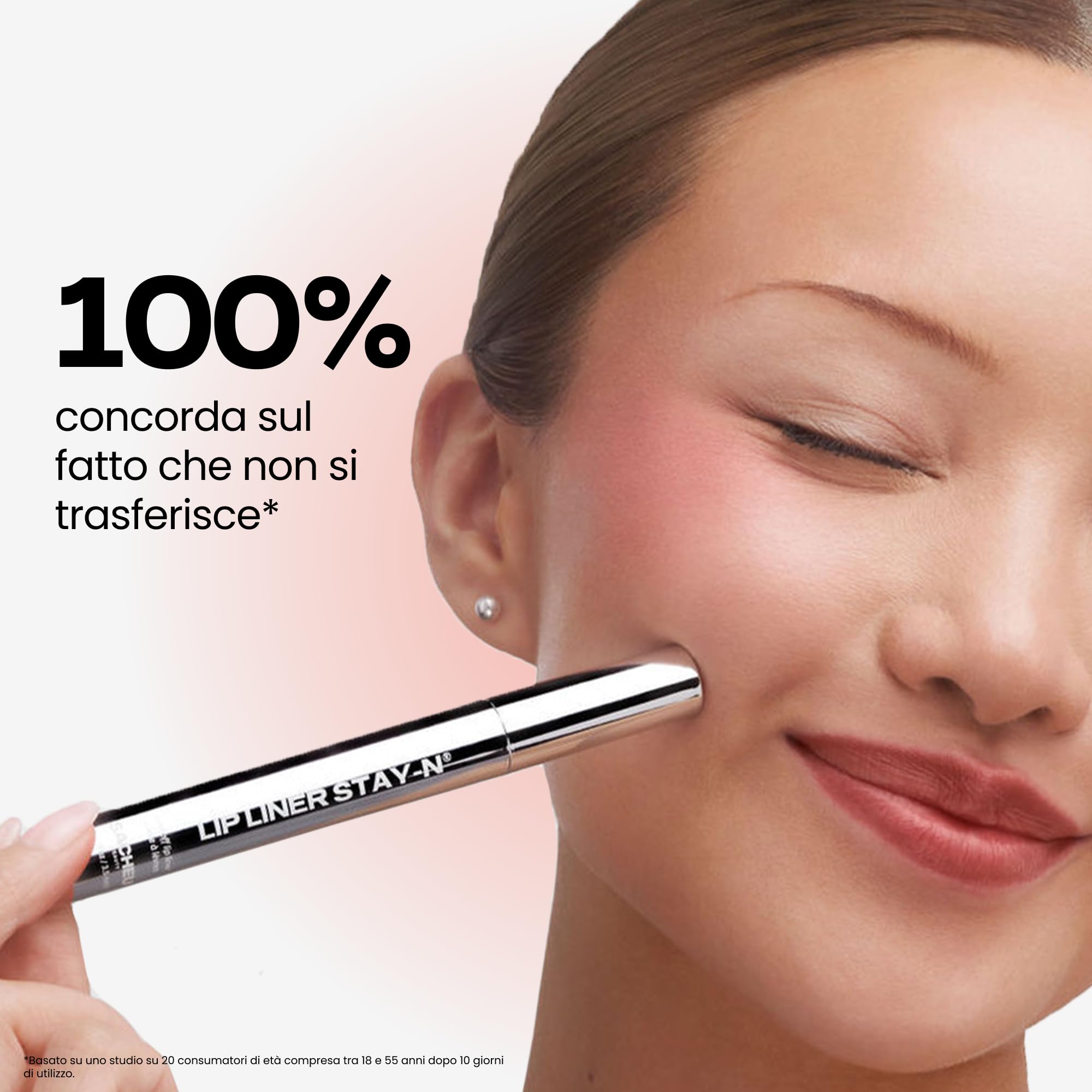 Sacheu Lip Liner Stay-N Tinta Labbra Peel Off – Tattoo per Labbra a Lunga Durata, Effetto Matte Transfer Proof con Acido Ialuronico e Vitamina E, Vegano Trucco Cruelty-free (p-INKED)
