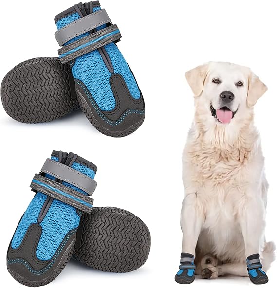 Dog Booties for Hot Pavement Summer Heat Paw Protectors