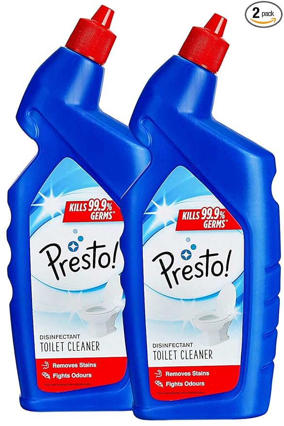Amazon Brand – Presto! Toilet Cleaner – 1 L (Pack of 2) at Rs. 189