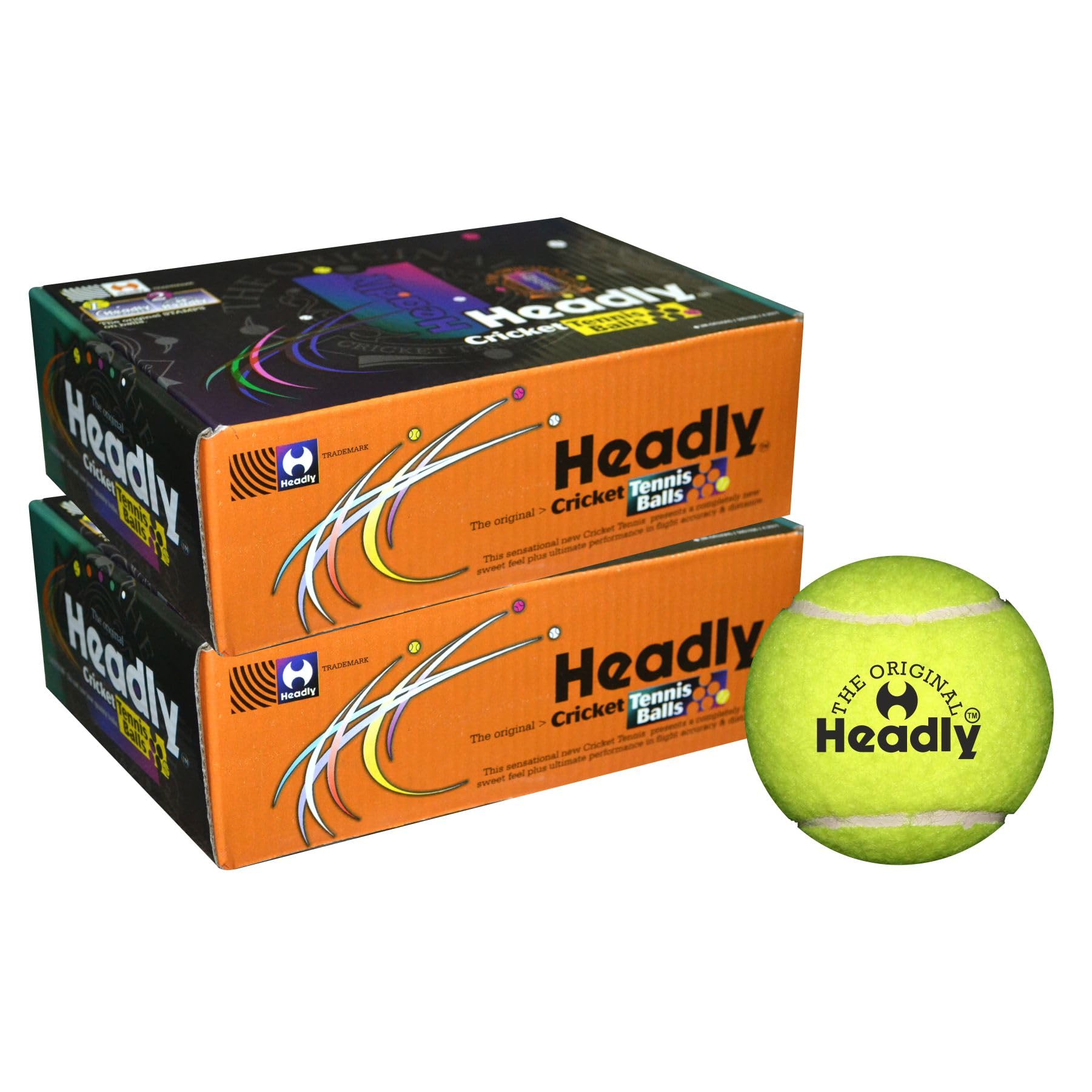 Silver's Headly Heavy Cricket Tennis Ball, Pack of 12,Yellow-image-46