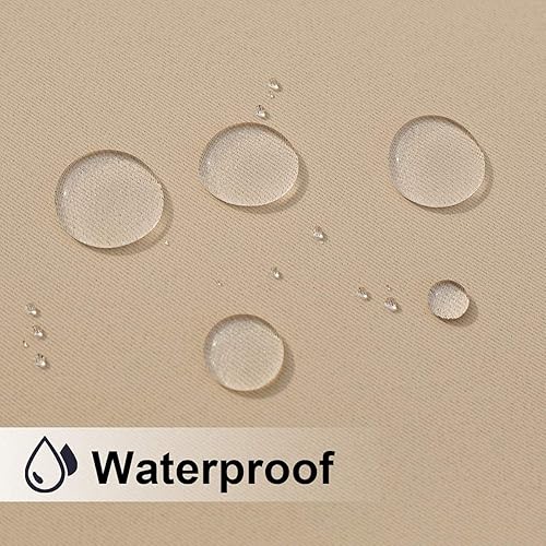 Miniatura 3 de Nicetown - Cortina para exterior de división, impermeable, para patio al aire libre