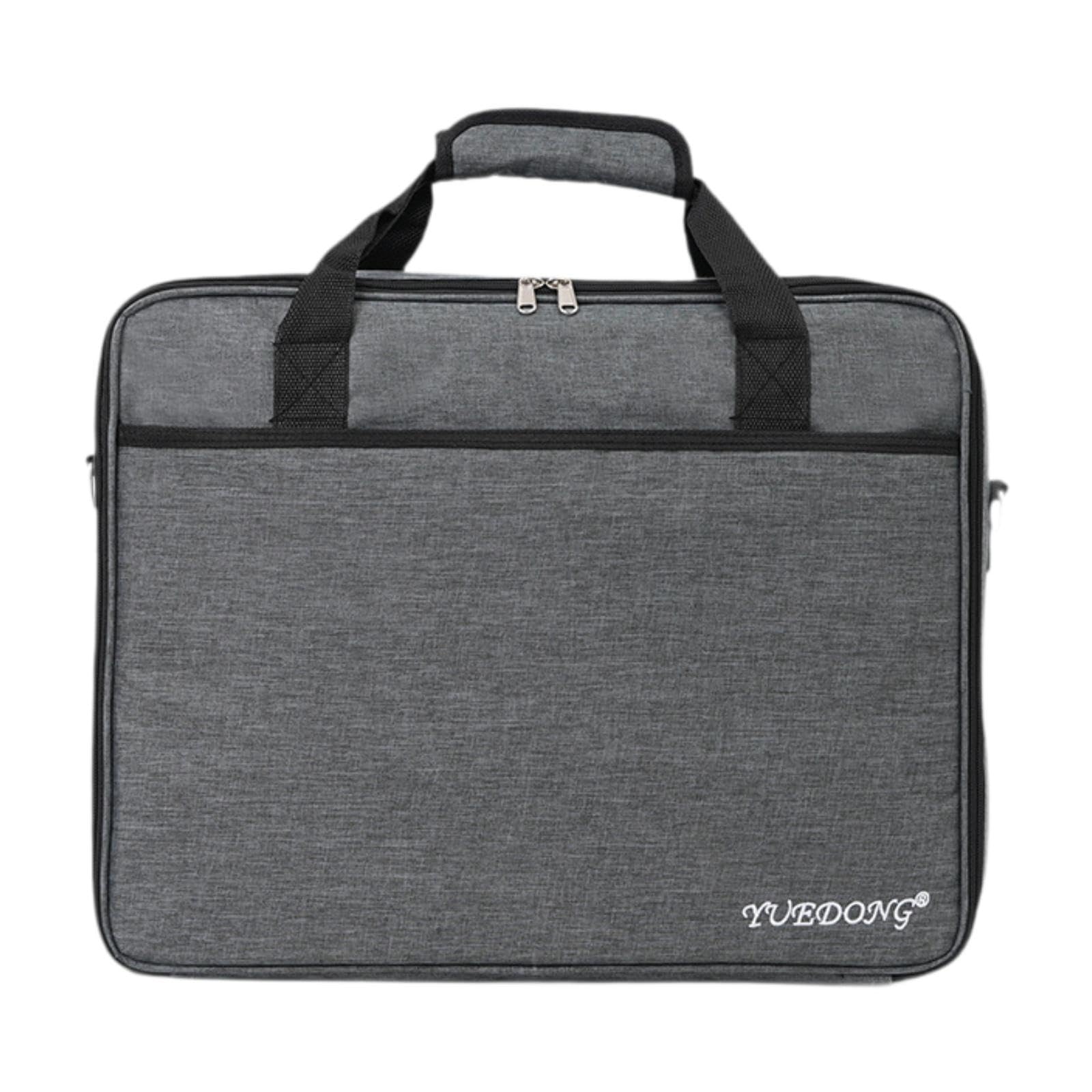 Generic Effektpedal Tasche, Pedalboard Reißverschlusstasche, Handtasche mit Fach, Tragegriff, Tragetasche für Studioaufnahmen, 44x34.5x12.5cm