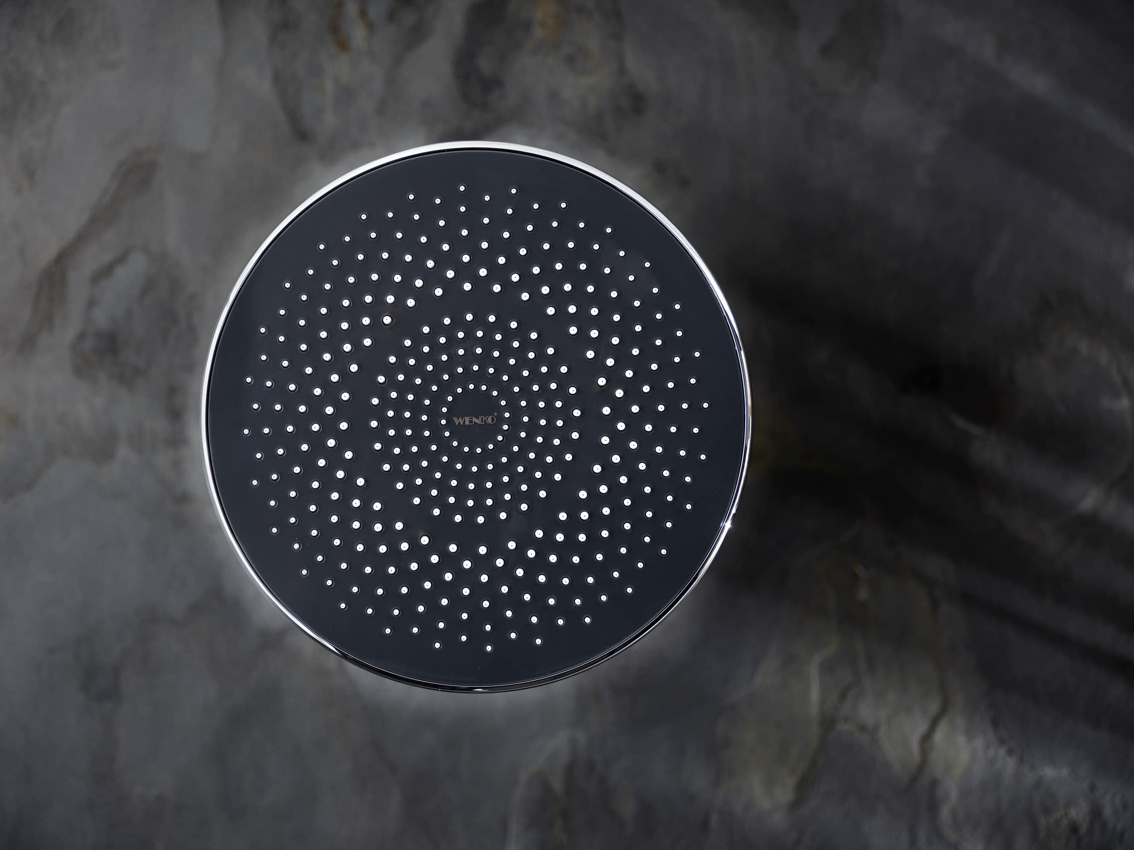 Soffione doccia a pioggia Watersaving universale con sistema di risparmio d'acqua