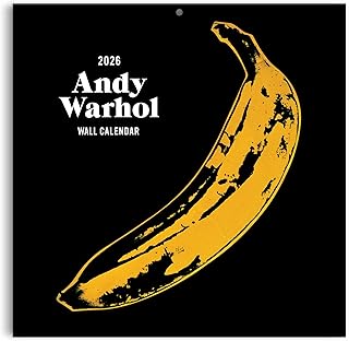 Warhol Classic 2026 Wall Calendar