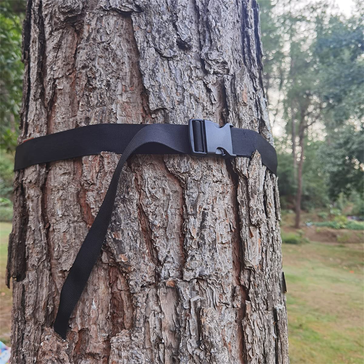 scosao Treestand Correa Multi-Gancho Caza Soporte para Accesorios, Puesto de Caza de Árbol para Equipos de Caza de Camping, Acampada al Aire Libre, Senderismo