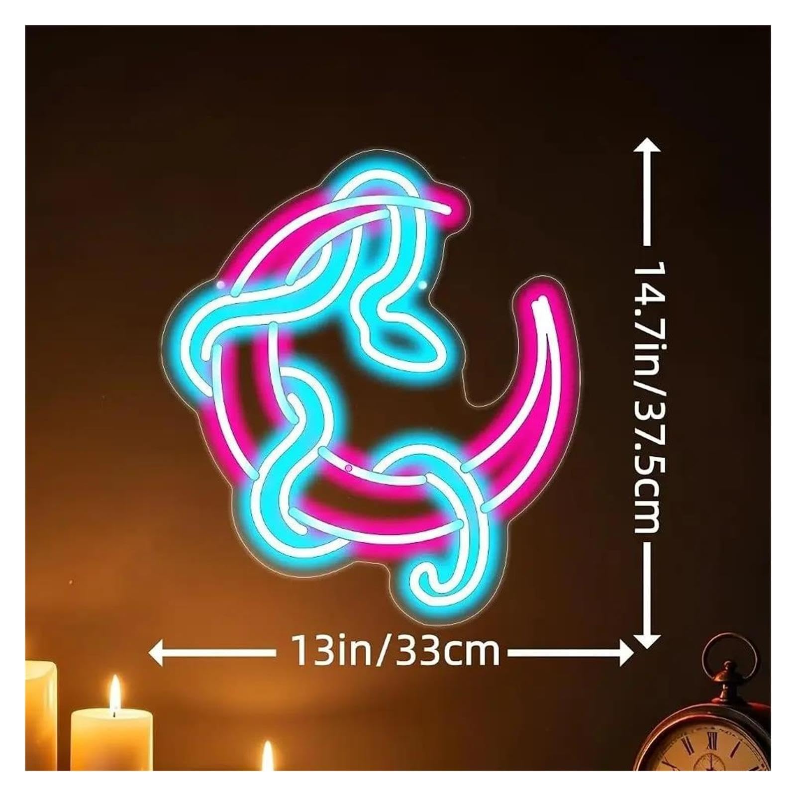 Insegna al Neon Insegna Al Neon Snake Dimmerabile