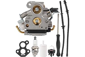 Chainsaw Carburetor 506450501 and Tune up Kit for Husqvarna 135 440 Craftsman 358381800