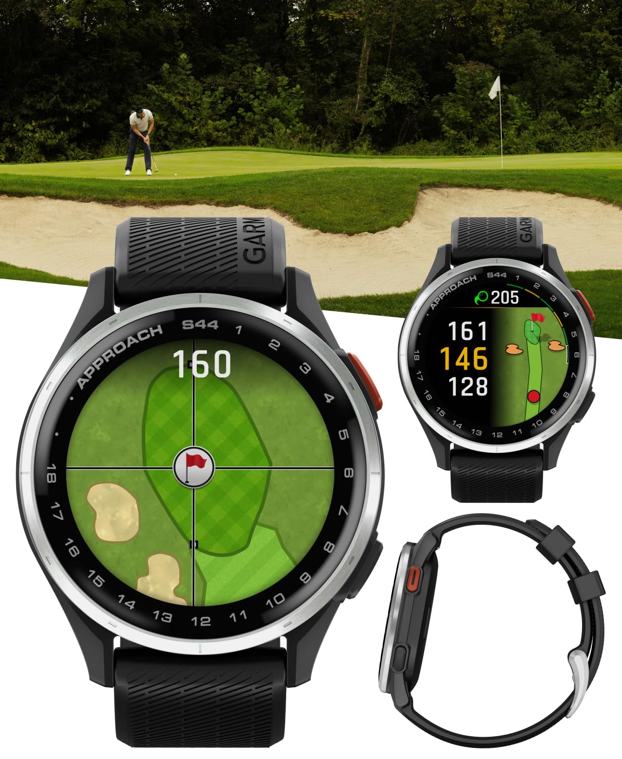 Amazon.com: Garmin Approach S44 Golf GPS Smartwatch Silver