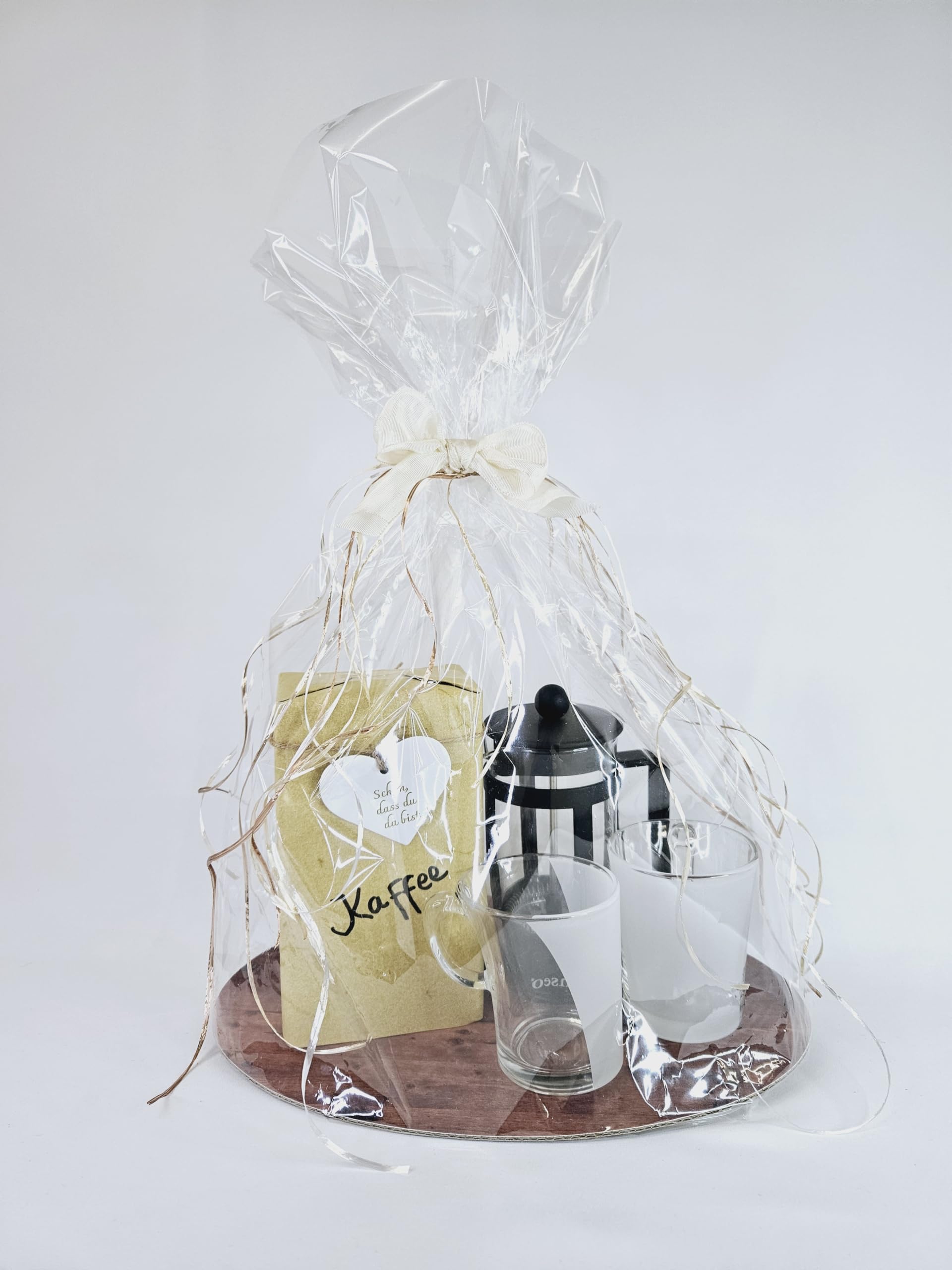 PresentFill® Geschenkboden Dekoplatten - Baumscheibe - 50 Stück - M- oval 300 x 200 mm - 100% Recyclingkarton - Made in Germany