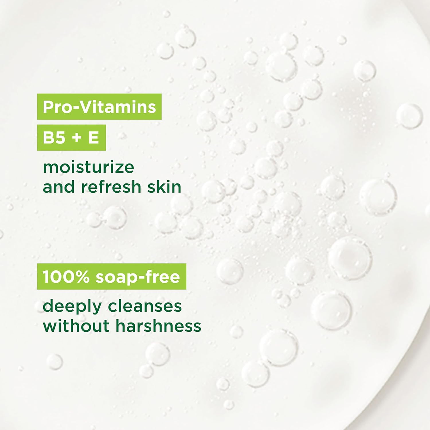 Simple Kind To Skin Refreshing Face Wash - Facial Cleanser with Vitamin B5 and E - Strengthens and Smooths Skin - Vegan, No Harsh Chemicals - 4 pc