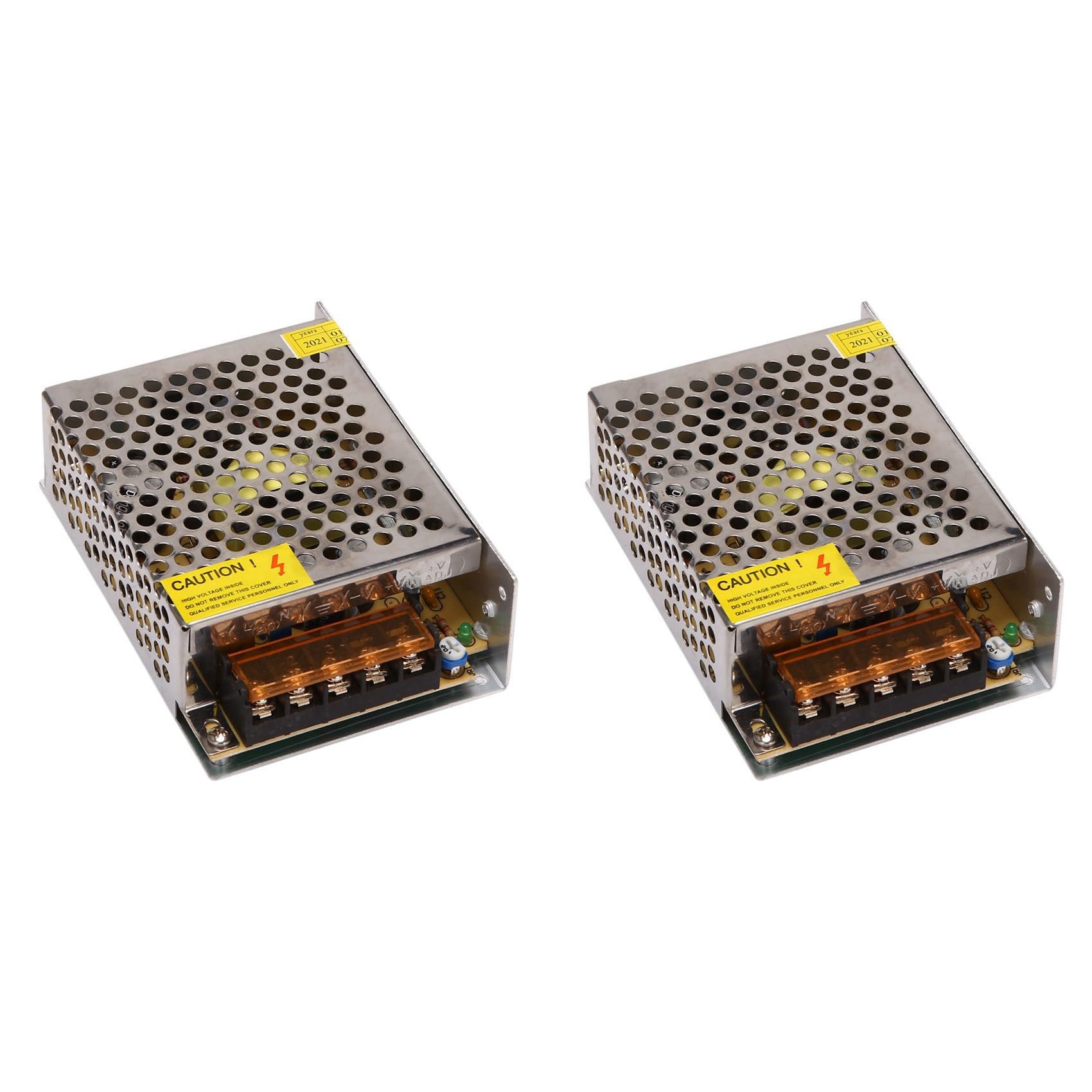 Jnchdghwa 2X 24V 3A Transformer Switch Power Supply 60W LED Strip Switch Driver for CCTV Industrial Control Power Supply Adapter