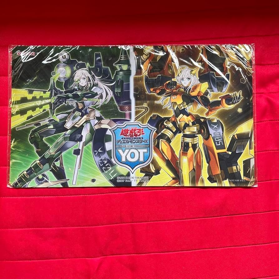 遊戯王　アジアプレイマット　閃刀姫カイナ　ハヤテ　YOT 正規品 Amazon.co.jp: 希少 閃刀姫 プレイマット ハヤテ カイナ yot