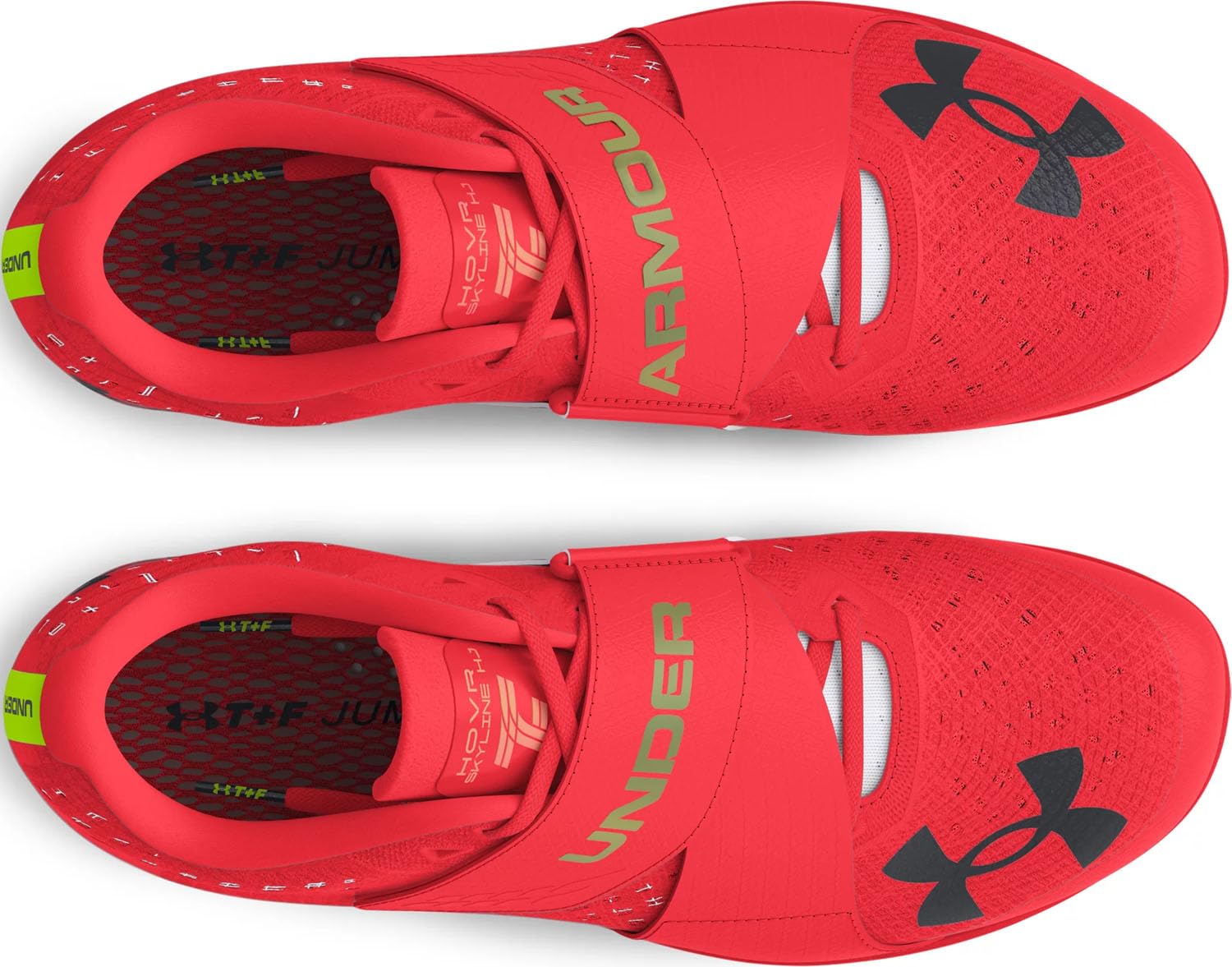 Under Armour - Unisex-Adult HOVR Skyline High Jump Track Spikes Shoes, Color White (102), Size: 9.5 M US Mens / 11 M US Womens - Image 2