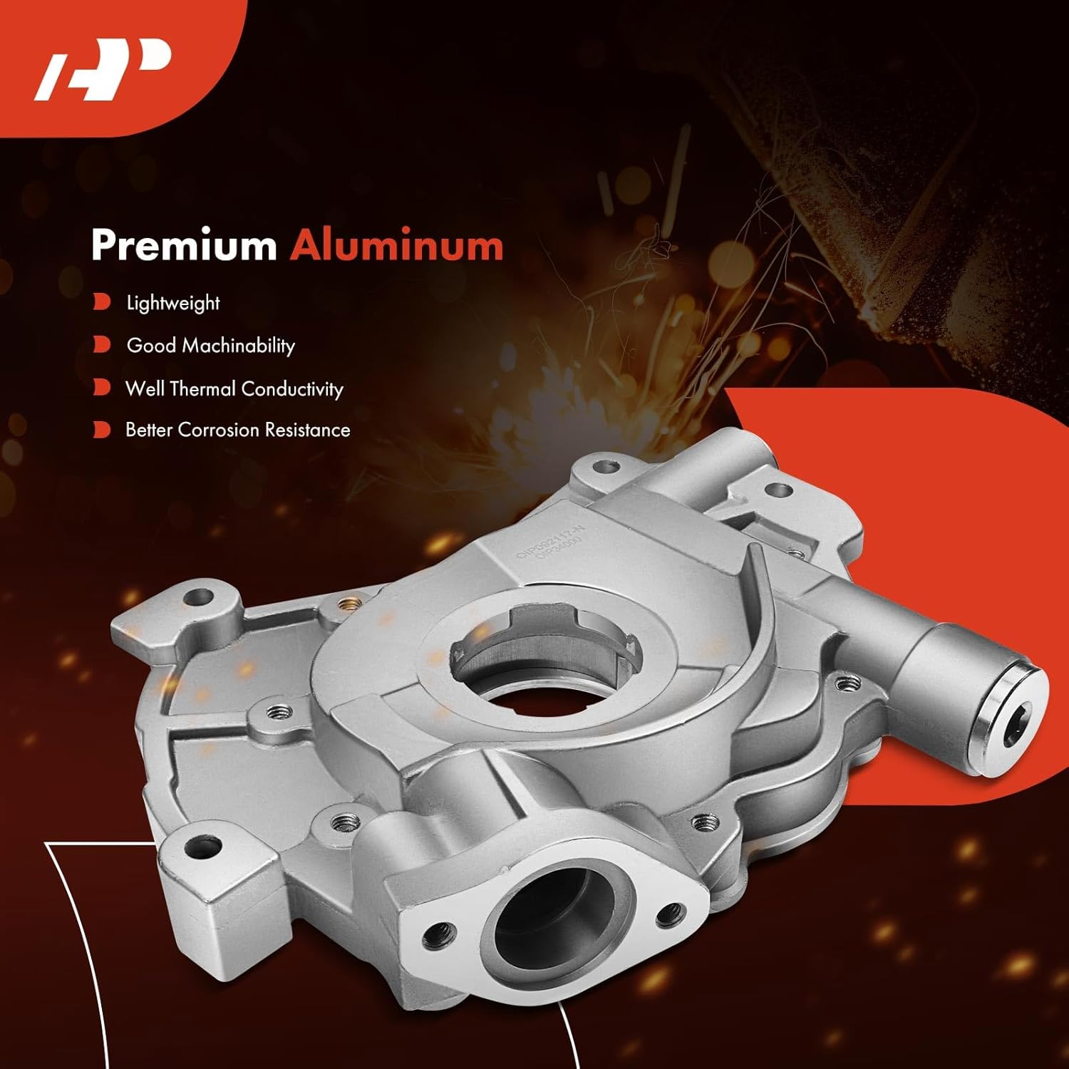A-Premium Engine Oil Pump Compatible with [4.6L 5.4L V8] Ford F-150 2004-2010, F-150 Heritage 2004, F-250/F-350 Super Duty 2004-2010, Explorer, Mustang & Lincoln Navigator, Mark LT & Mercury