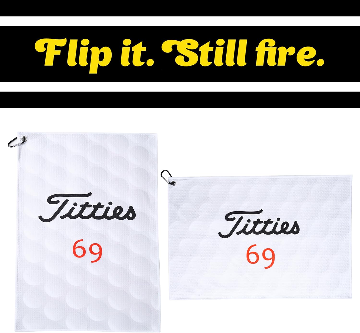 ZEETY Funny Golf Towel – Humorous Golf Towel for Golf Bags, Perfect Golf Gifts & Accessories for Men and Women Golfers - Image 5