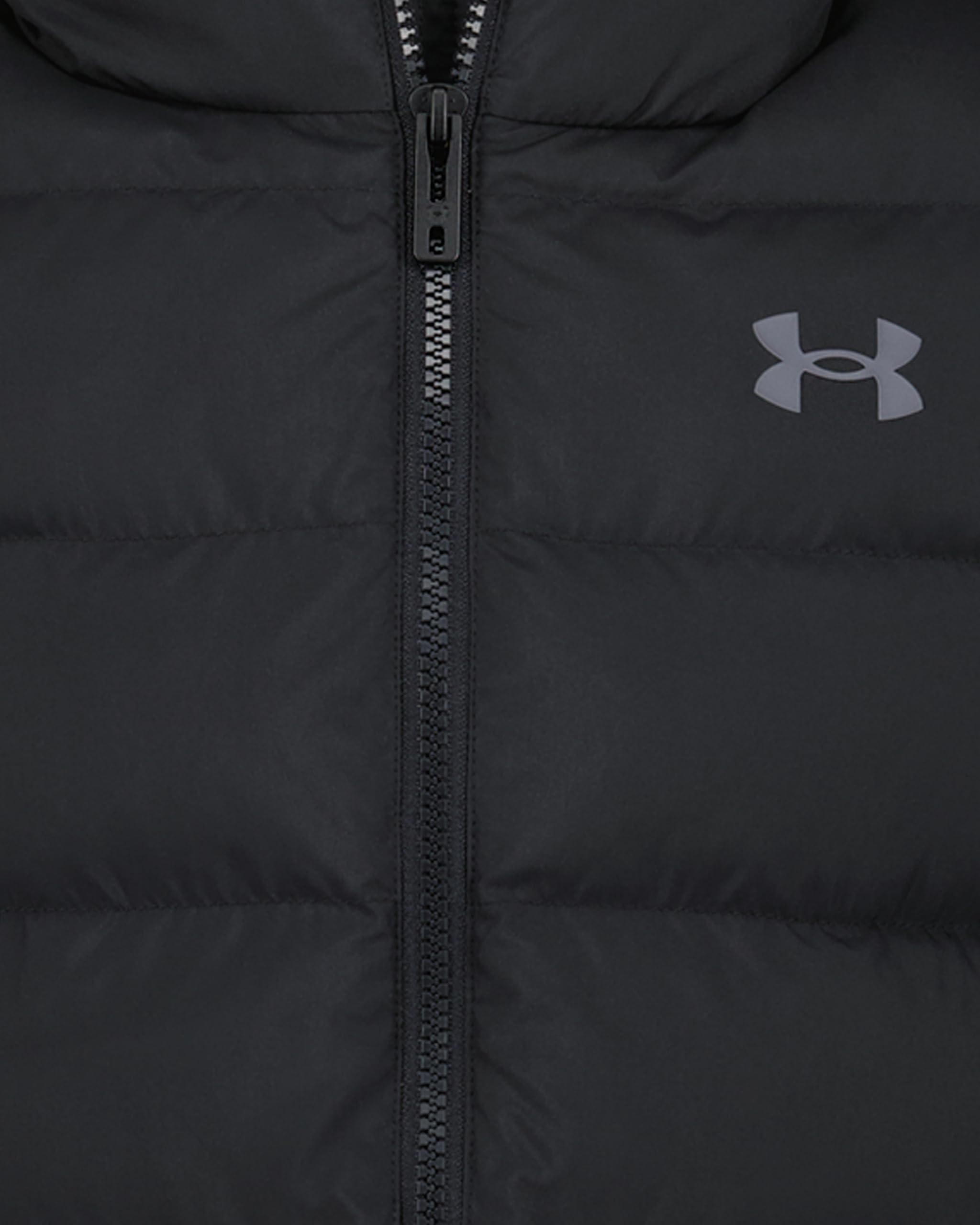 Under Armour Jungen Pronto Colourblock Puffer Weste mit UA Storm – wasserabweisender, gefütterter Bodywarmer mit Kapuze, durchgehender Reißverschluss