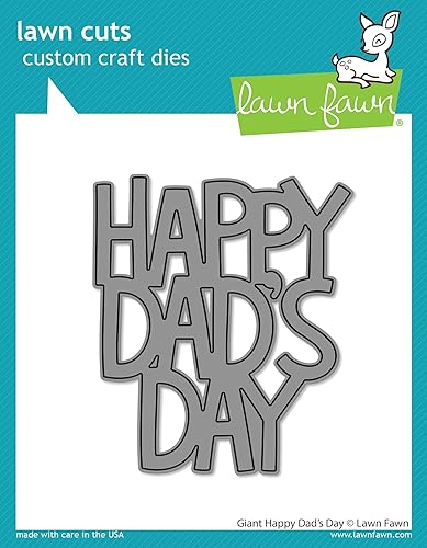 Lawn Fawn LF2885 Muere el Día de Papá Feliz Gigante