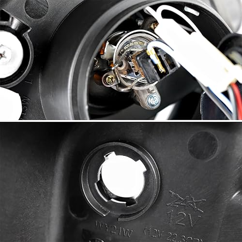 Miniatura 7 de Spec-D Tuning Faros delanteros LED cromados transparentes compatibles con Honda CR-V 2007-2011 par izquierdo + derecho conjunto de faros delanteros