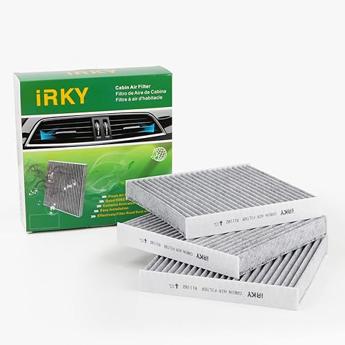 Filtro de aire de cabina CF11182 CP182 incluye repuesto de carbón activado para Honda Acura CR-V Civic Clarity CR-Z Odyssey RDX TLX Fit HR-V Insight