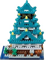 Vista 3 de nanoblock - World Famous Buildings - Osaka Castle, Sight to See Series Building Kit