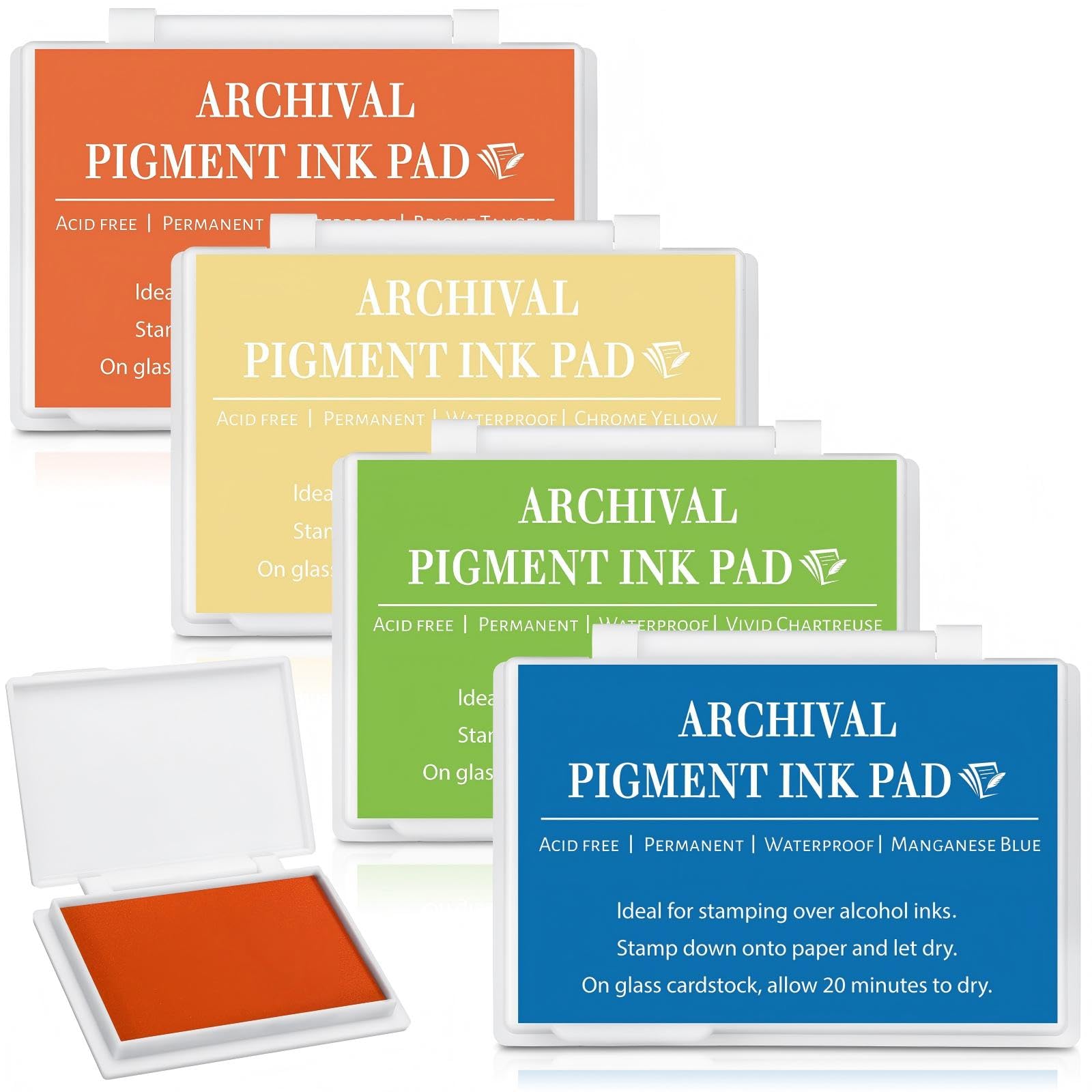 MotiMind Ink Pads - 4 Archival Pigment Sets -11