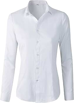 White formal shirt for ladies online Clearance