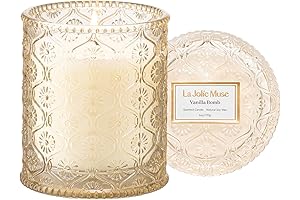 LA JOLIE MUSE Vanilla Bomb Natural Soy Wax Candles