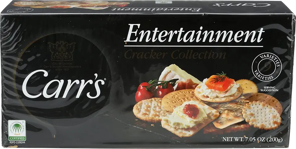 Carr's Entertainment Cracker Collection, 7.05 Ounce