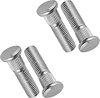 Vista 5 de Caltric Perno de buje de rueda trasera compatible con Honda Foreman Rubicon 500 TRX500FM 2015-2019 QTY 4