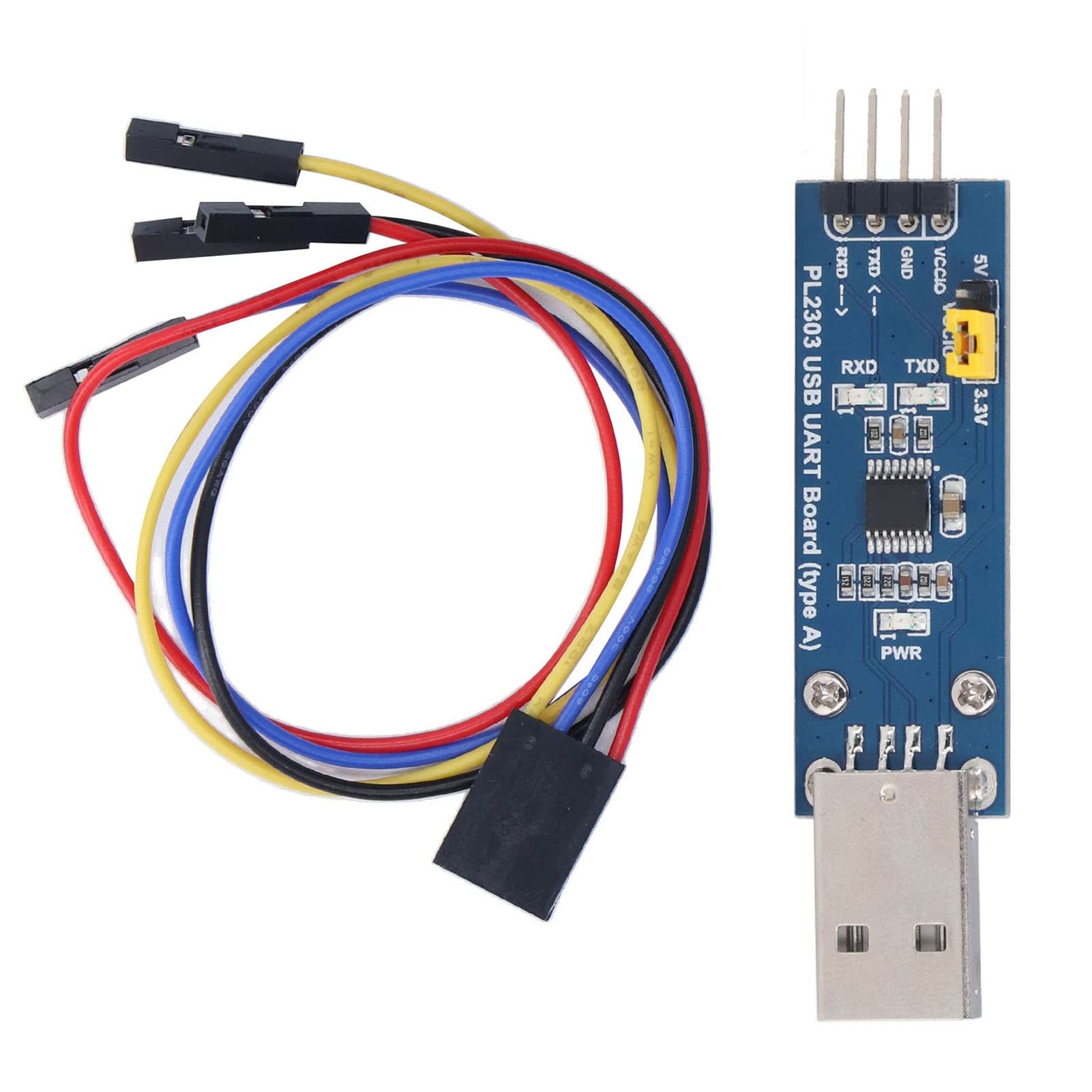 CP2105 USB To TTL Serial Cable - 3.3V Dual Channel Debugging Cable For STC Microcontrollers (1.8 Meters)