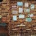 Vintage Tin Sign ASL American Sign Language Alphabet Educational s ABC Playroom Wall Art Boho Classroom Decor Homeschool s Art 8x12 Inch Cafe School Decoration