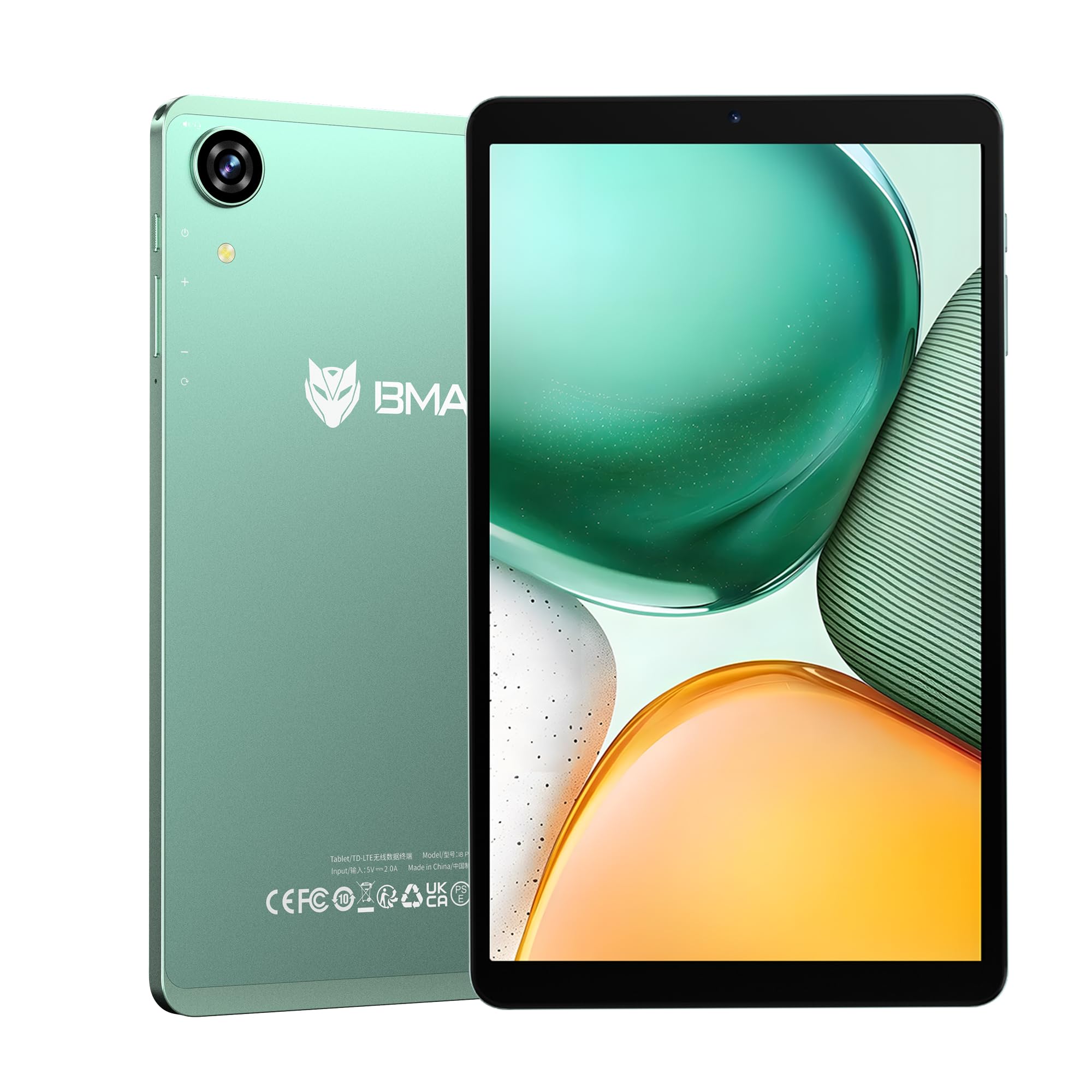 【タブレット 8インチ Wi-Fiモデル】Bmax I8 Plus Android16 タブレット、24GB+128GB+2TB拡張、8コアCPU T7250 、90Hz高刷新率8.7インチ Tablet、6000mAh大容量バッテリー+Type-C充電、WidevineL1対応+無線投影、BT5.2+OTG+GPS搭載、顔認識+画面分割+児童保護+FMラジオ 保護フイルム貼り済み