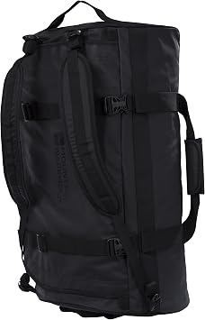 Mountain Warehouse 90L Large Cargo Holdall Rucksack Black ONE | Durable & Comfy Design with Padded Shoulder Straps, 3 Carry Options as a Backpack, Duffle or Grab Bag, For Travel & Sport