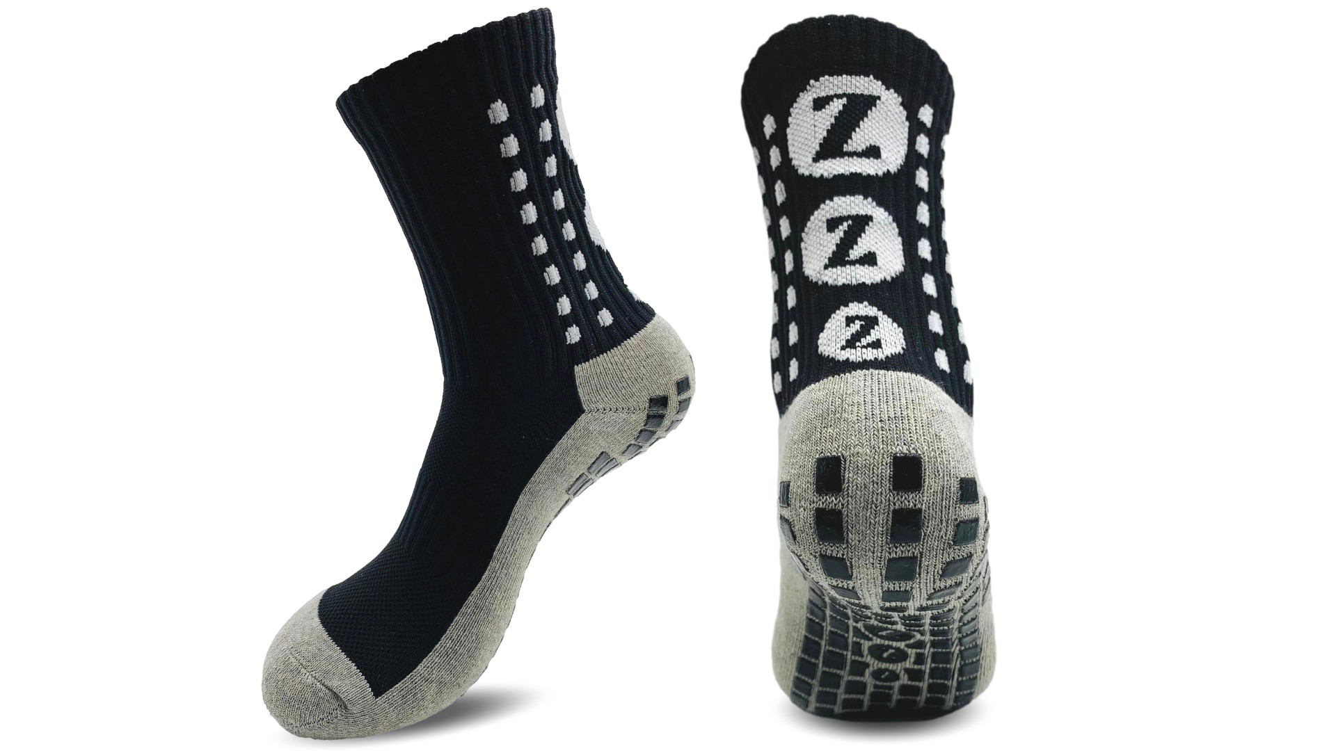 Calzini Calcio Antiscivolo Con Grip - Unisex - Un Paio - Poliestere