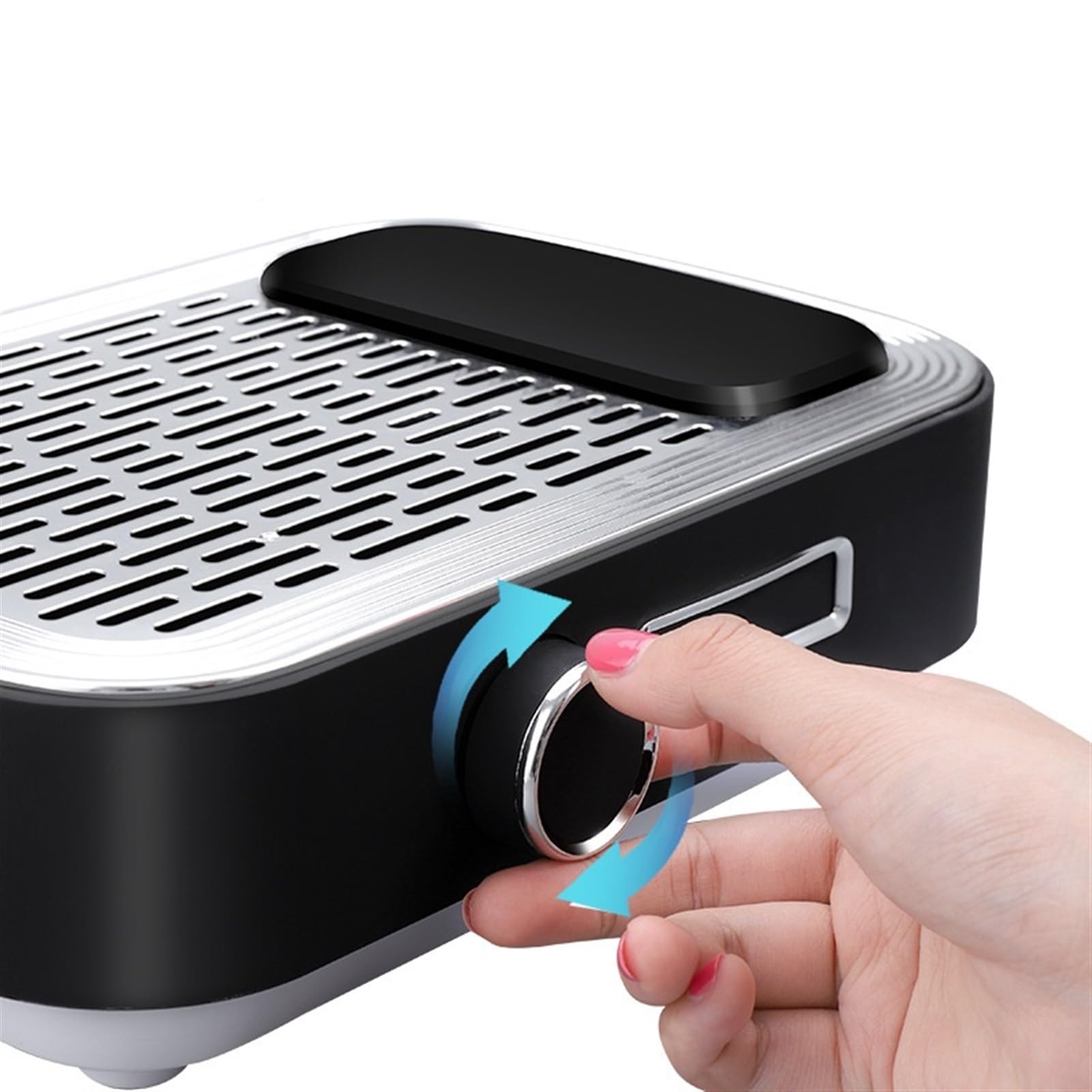 Odpylacz do paznokci 150W HighPower odpylacz do paznokci serwetki do paznokci wentylator do kurzu silne ssanie profesjonalne narzędzia do Manicure i Pedicure Salon paznokci do codziennej pielęgnacji p
