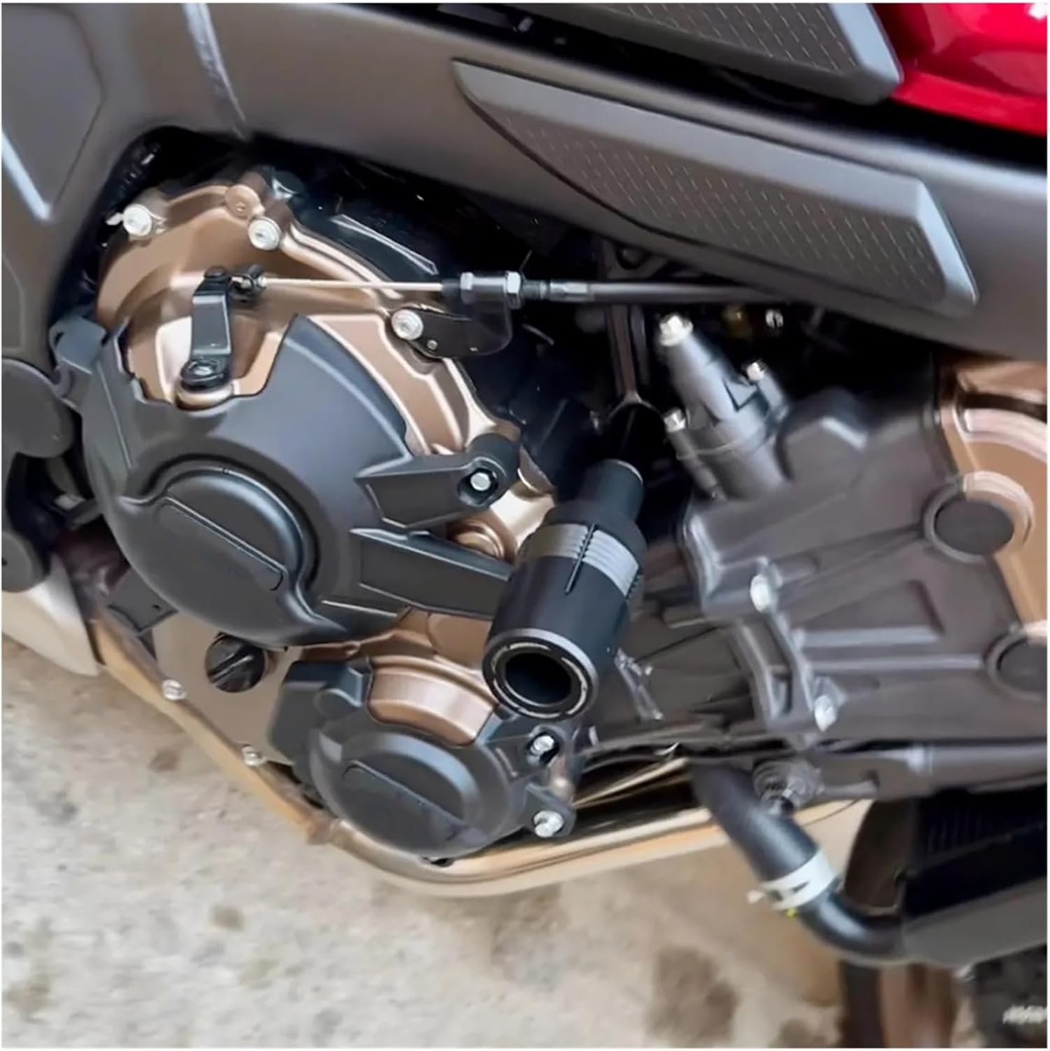 Compatible with CMX500 2017-2023 2024 Motorcycle Frame Sliders Crash Protector Falling Protection(Blue)