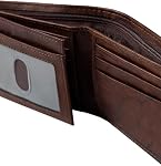 Dockers Mens Extra Capacity Bifold Wallet - Id Window and Multiple Card Slots Bi-Fold Wallet