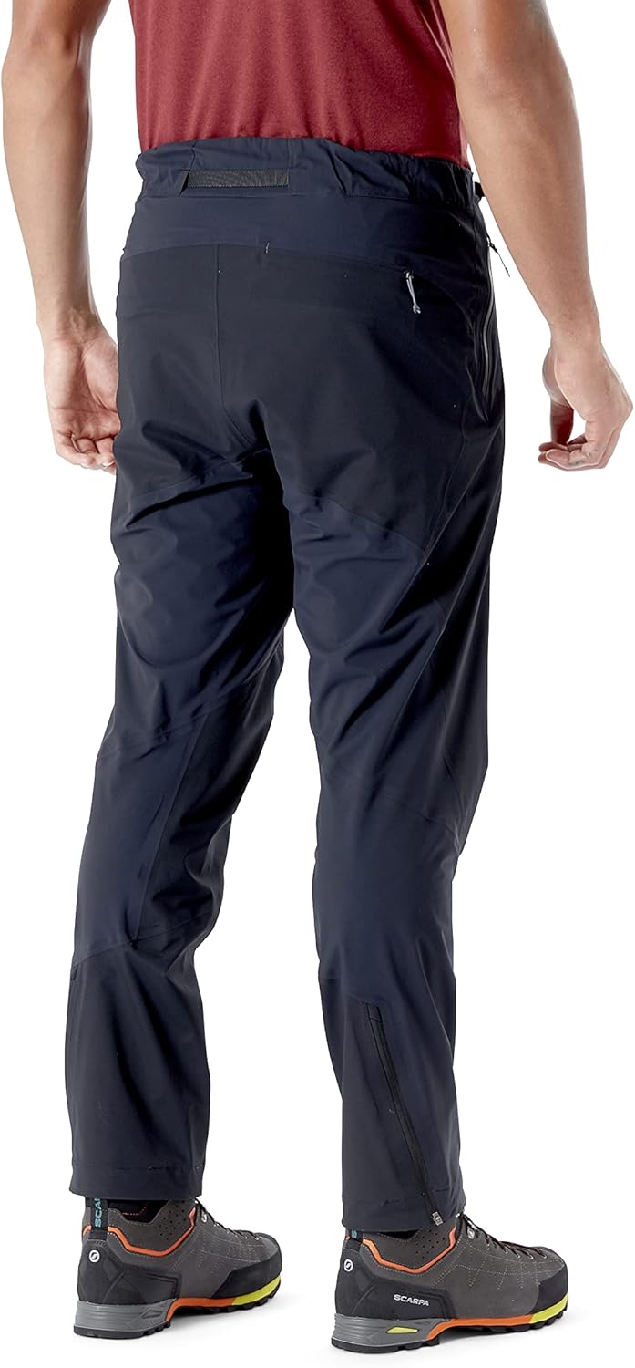 Rab Men's Kinetic Alpine 2.0 Waterproof Breathable Pants for Skiing and Mountaineering